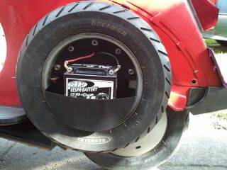 MRP Sparewheelbox Stahl schwarz pulverbeschichtet - Gepäckbox im Ersatzrad PX/T5