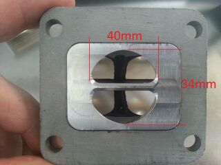 Stuffer für RD350 Membrane - 40x34mm oval