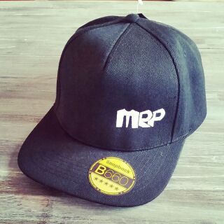 Snapback Cap MRP, schwarz