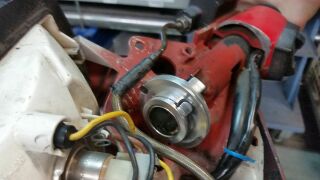 Quick action throttle pulley Vespa PX/T5/PK