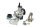 30mm Drehschieber Vergaserkit mit Dell´Orto PHBH