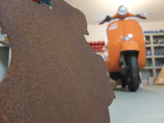 Deko-Vespa Rost - Vespa Oldie