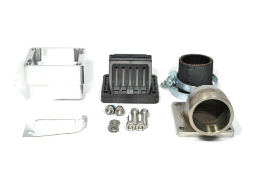 MRP Reed Valve System, long intake surface, 38mm complete set with VForce4 and carb rubber