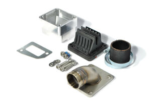 MRP Reed Valve System "Shorty", short intake surface, 30mm complete set with VForce4 and carb rubber