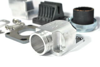 MRP Reed Valve System "Shorty", short intake surface, 30mm, CNC-Edition with VFORCE4  reed and carb rubber