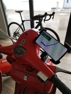 MRP Smartphonehalter V3, Vespa PX, Sprint, Rally, V50, PK. Inkl. Handyklemmung.