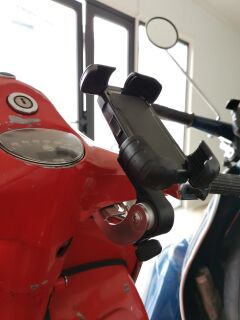 MRP Smartphonehalter V3, Vespa PX, Sprint, Rally, V50, PK. Inkl. Handyklemmung.
