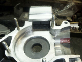 MRP Membranansaugstutzen LML-Motorgehäuse, 30mm, CNC-EDITION, mit RD350 Membran und Vergasergummi