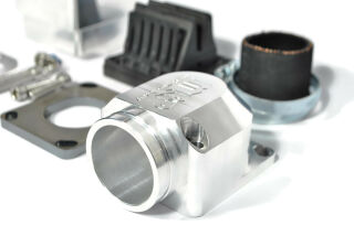 MRP Reed Valve System for LML-engine-case, 38mm, CNC-edition, with VForce4 and carb rubber