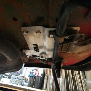 Main stand adapter Vespa PX / T5