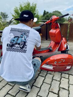 T-Shirt MRP Smallframe, weiß, Größe XXL